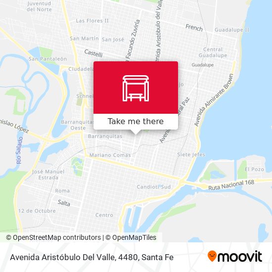 Avenida Aristóbulo Del Valle, 4480 map