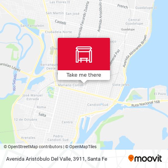 Avenida Aristóbulo Del Valle, 3911 map