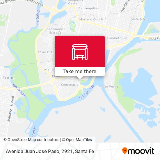 Mapa de Avenida Juan José Paso, 2921