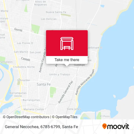 General Necochea, 6785-6799 map