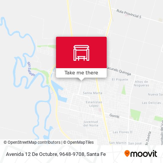 Avenida 12 De Octubre, 9648-9708 map