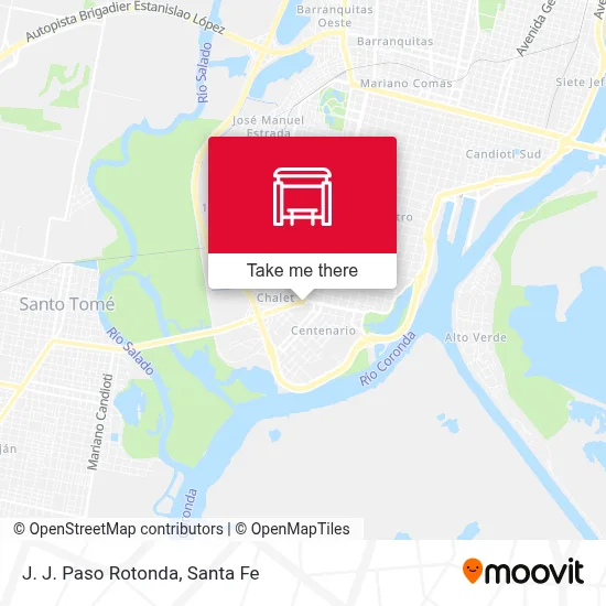 J. J. Paso Rotonda map
