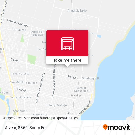 Mapa de Alvear, 8860