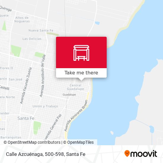 Calle Azcuénaga, 500-598 map