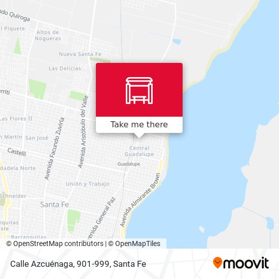 Calle Azcuénaga, 901-999 map