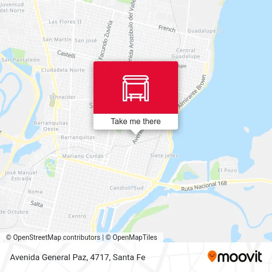 Avenida General Paz, 4717 map