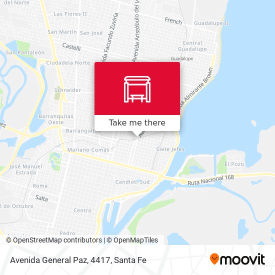 Mapa de Avenida General Paz, 4417