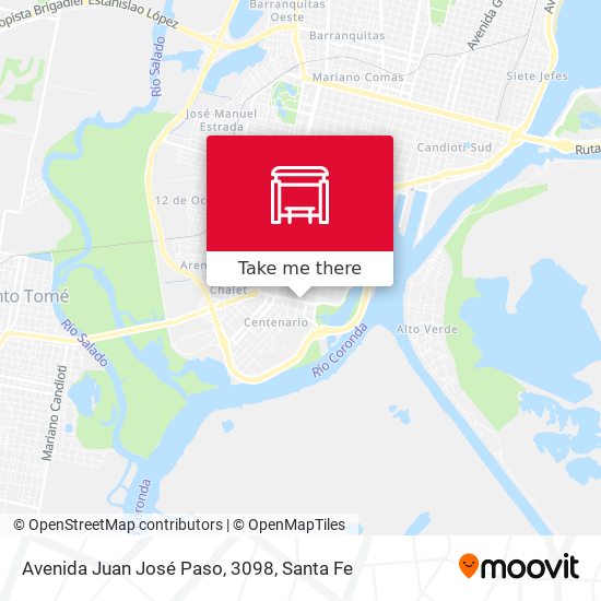 Avenida Juan José Paso, 3098 map