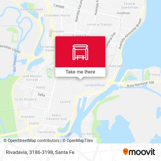 Rivadavia, 3186-3198 map