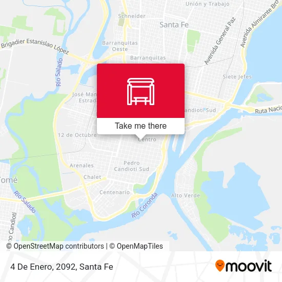 4 De Enero, 2092 map