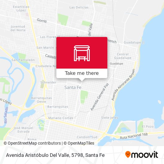 Mapa de Avenida Aristóbulo Del Valle, 5798