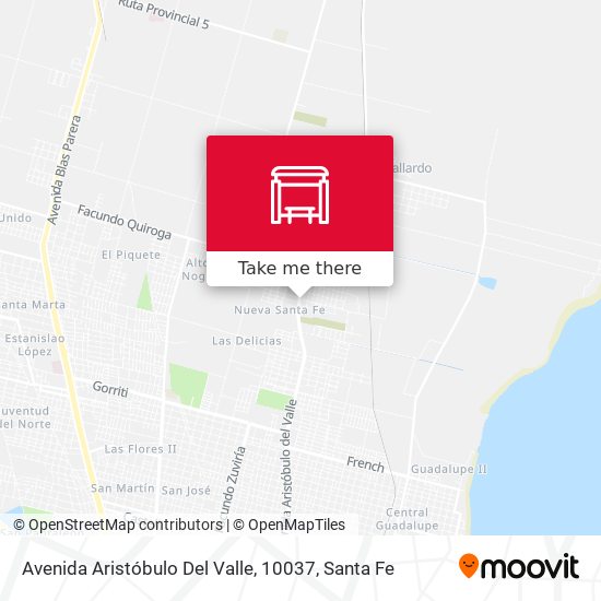 Avenida Aristóbulo Del Valle, 10037 map