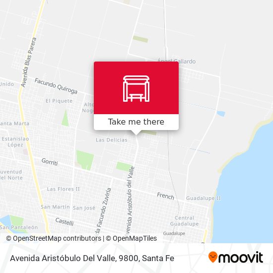 Mapa de Avenida Aristóbulo Del Valle, 9800