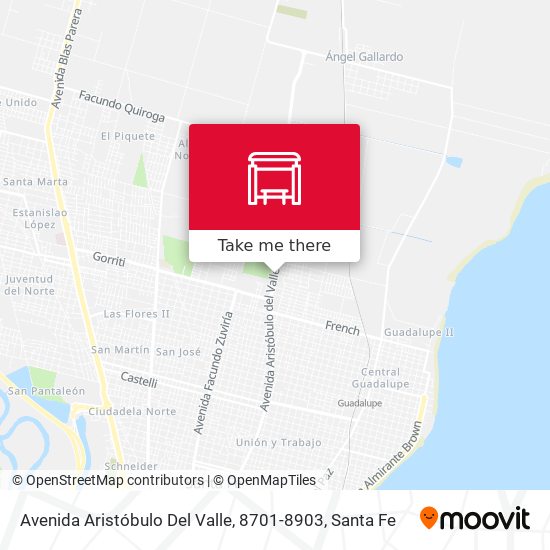 Avenida Aristóbulo Del Valle, 8701-8903 map