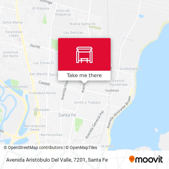 Avenida Aristóbulo Del Valle, 7201 map