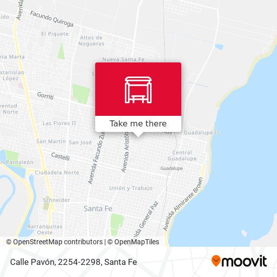 Calle Pavón, 2254-2298 map