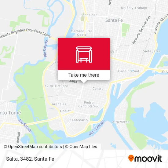 Salta, 3482 map
