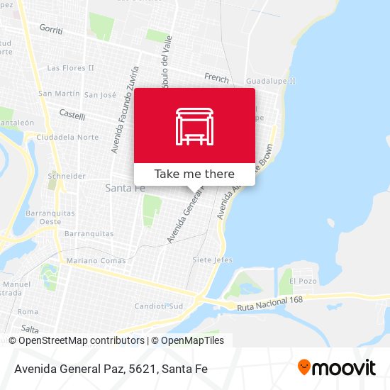 Mapa de Avenida General Paz, 5621