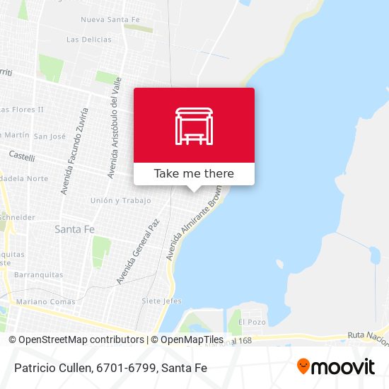 Mapa de Patricio Cullen, 6701-6799
