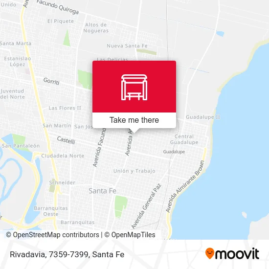 Rivadavia, 7359-7399 map