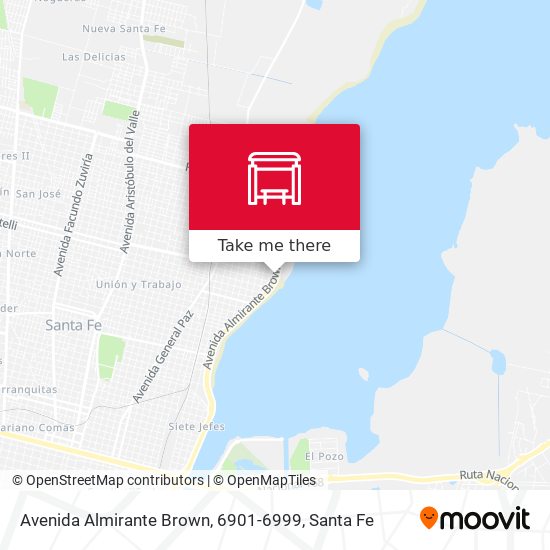 Avenida Almirante Brown, 6901-6999 map