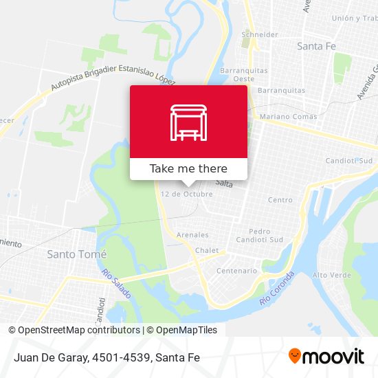 Mapa de Juan De Garay, 4501-4539