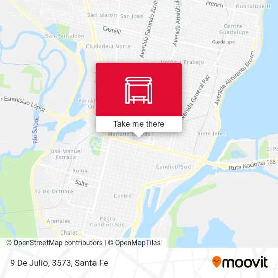 9 De Julio, 3573 map