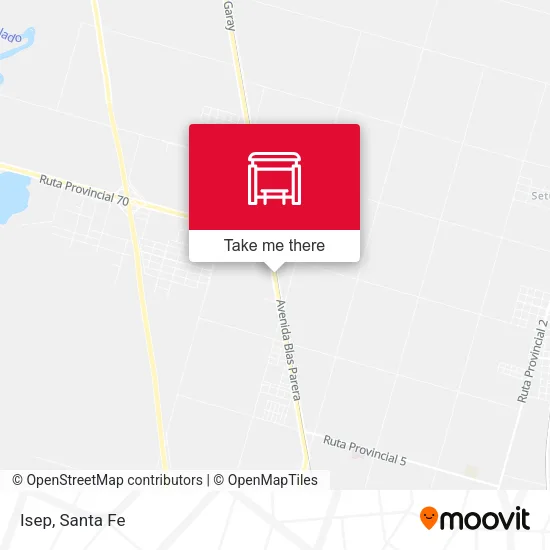 Mapa de Isep