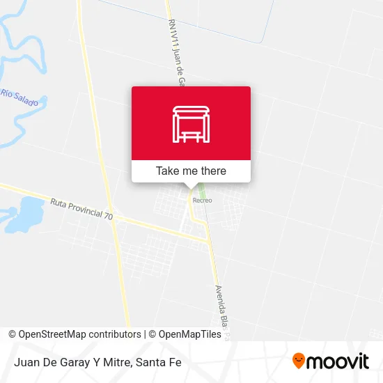 Mapa de Juan De Garay Y Mitre