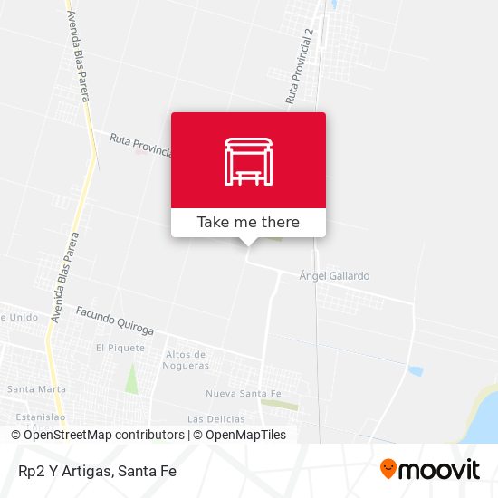 Mapa de Rp2 Y Artigas