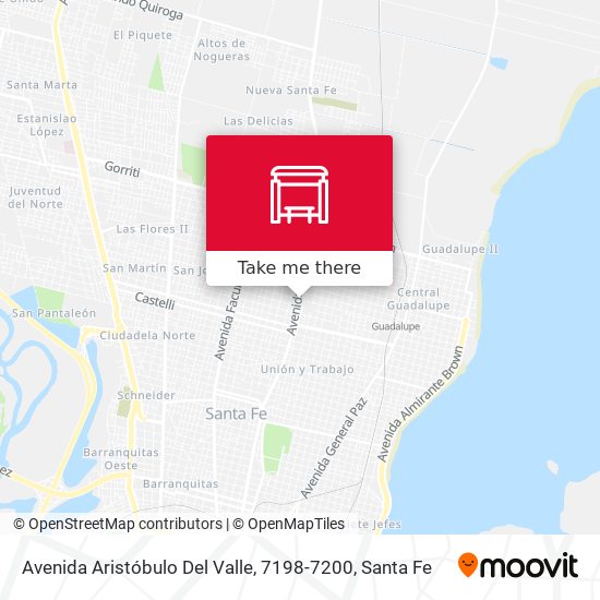 Avenida Aristóbulo Del Valle, 7198-7200 map