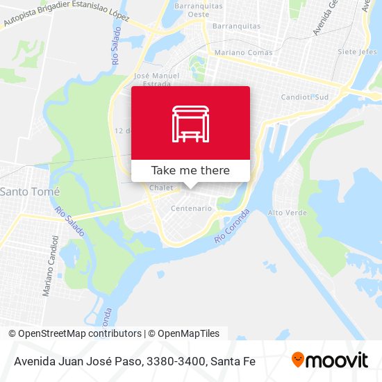 Avenida Juan José Paso, 3380-3400 map