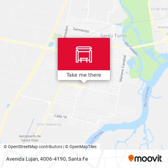 Mapa de Avenida Lujan, 4006-4190