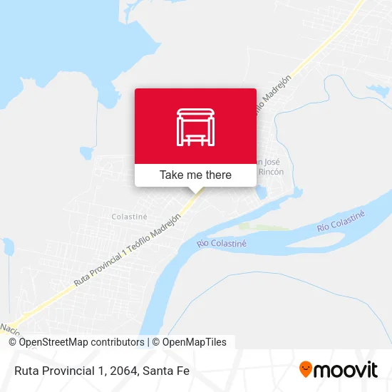 Ruta Provincial 1, 2064 map