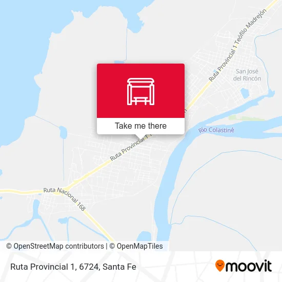 Ruta Provincial 1, 6724 map