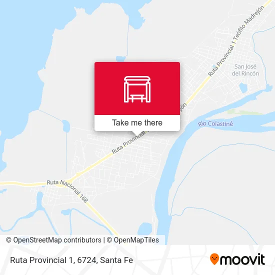 Ruta Provincial 1, 6724 map