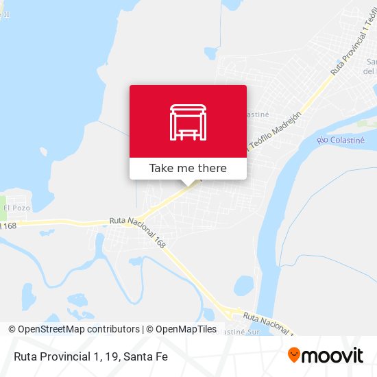 Mapa de Ruta Provincial 1, 19