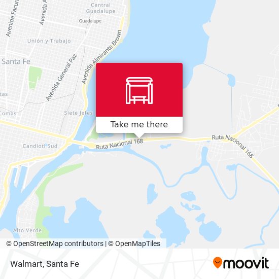 Walmart map