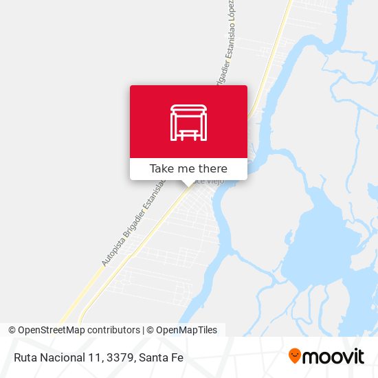 Ruta Nacional 11, 3379 map