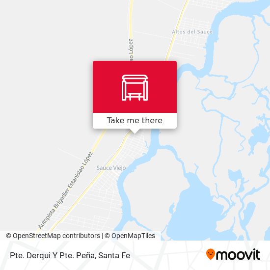 Pte. Derqui Y Pte. Peña map
