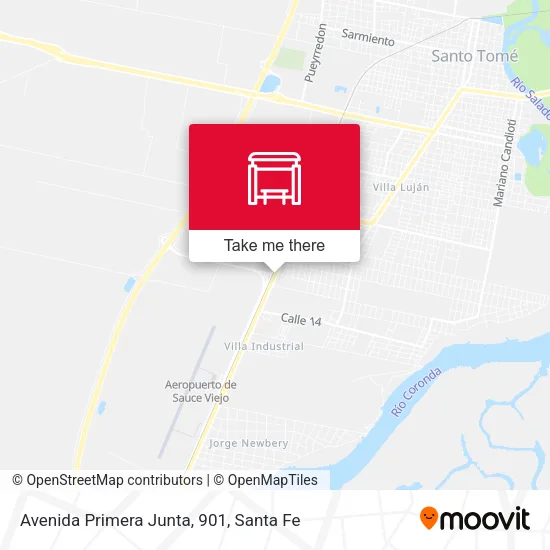 Mapa de Avenida Primera Junta, 901
