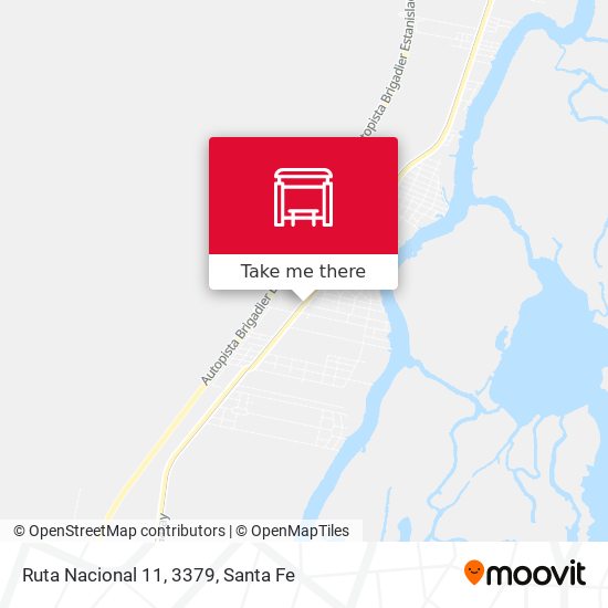 Ruta Nacional 11, 3379 map