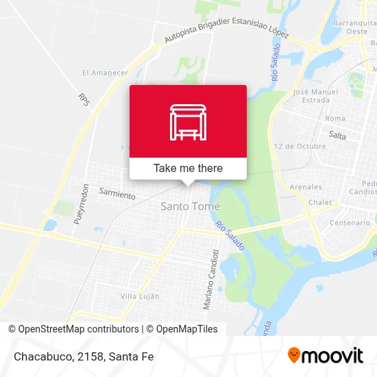 Chacabuco, 2158 map
