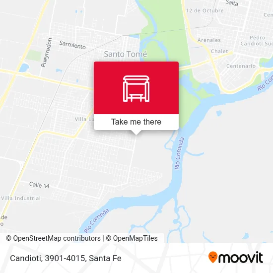 Candioti, 3901-4015 map