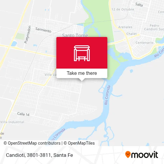 Candioti, 3801-3811 map