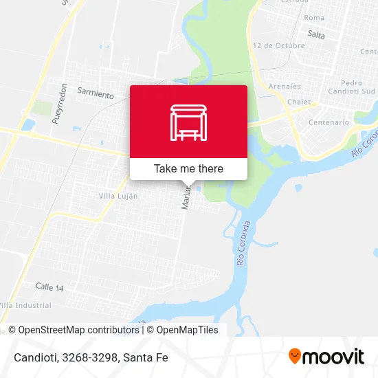 Candioti, 3268-3298 map