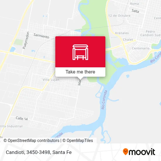 Candioti, 3450-3498 map