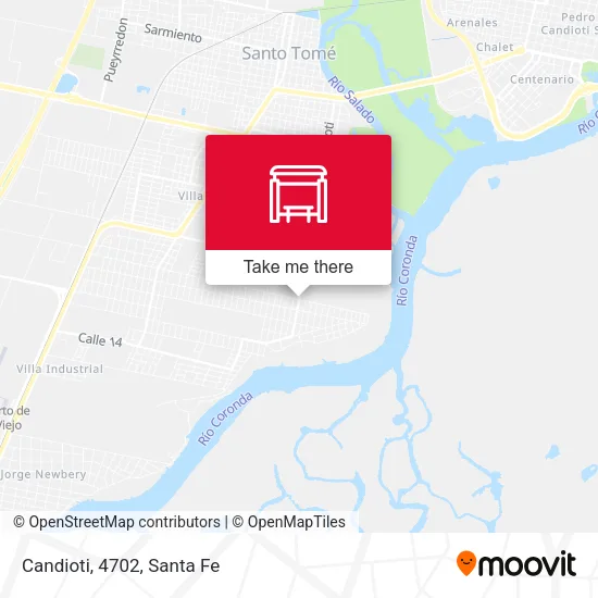 Candioti, 4702 map