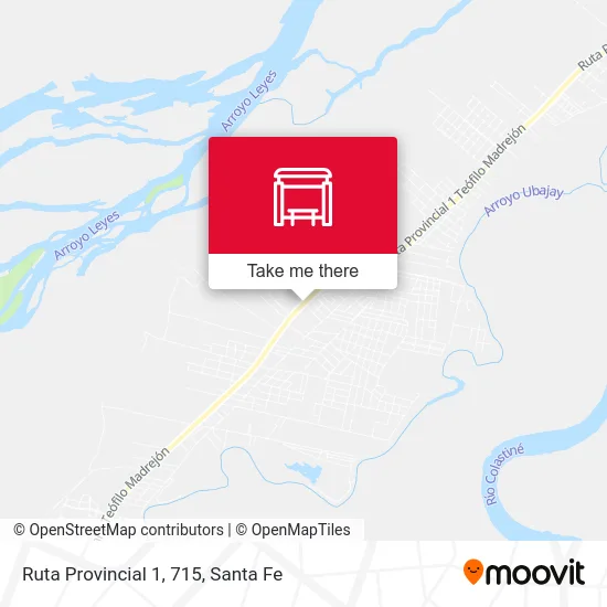 Ruta Provincial 1, 715 map