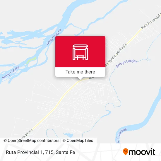 Ruta Provincial 1, 715 map